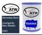 Preview: Mercedes-Benz, Avantgarde Blau Metallic, 5343: 500ml Lackdose, von ATW Autoteile West.